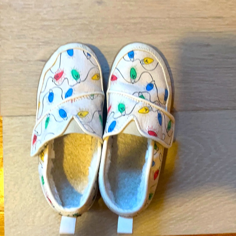 Christmas Toms shoes - kids